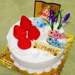 子供の日デコレーションケーキ